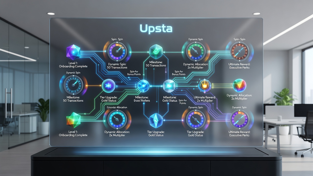 Analytics dashboard showing real-time spin allocation adjustments tied to player milestones in a digital gaming venue