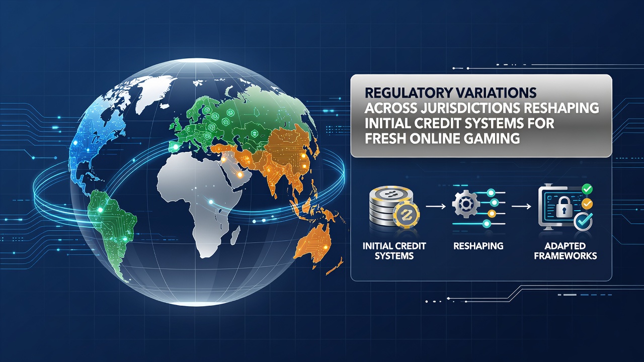 Comparison charts of international gaming regulations affecting credit systems for new online platforms